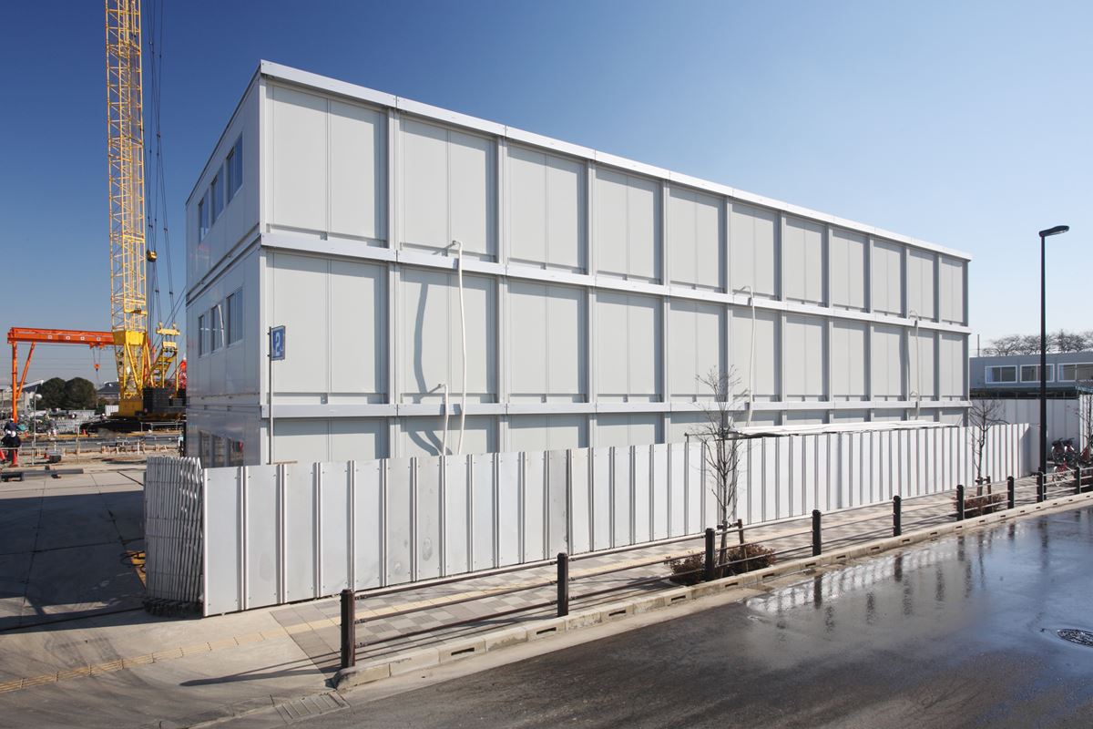 建設現場事務所｜ユニットハウス・プレハブ・コンテナハウスの三協